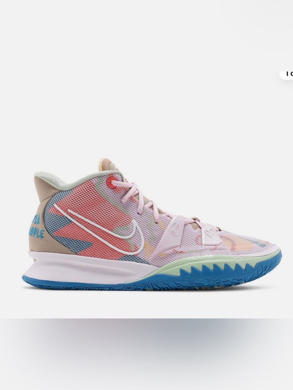 Nike Kyrie 7 Basketball 1 World 1 People Regal Pink